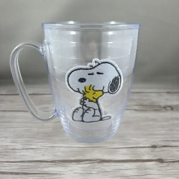 tervis Peanuts Snoopy and Woodstock Mug Cup Charlie Brown Plastic - Picture 1 of 3